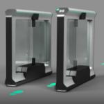 Fitness Center Swing Barrier Turnstile Anti-Shock , Access Control Swing