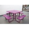 Buy cheap 2040mm Length Outdoor Table Benches Weather Resistant Anti Rust from wholesalers