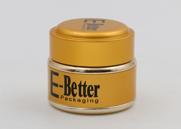 Buy cheap 15ml / 20ml Ceramic Cosmetic Jars Silk Screen Printing For Face Cream from wholesalers