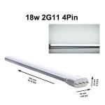 2G11 4 Pin Base LED Light Bulb 2G11 LED Plug and Play 2G11 LED Tube 18W