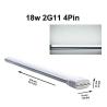 Buy cheap 2G11 4 Pin Base LED Light Bulb 2G11 LED Plug and Play 2G11 LED Tube 18W Fluorescent Lighting from wholesalers
