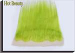 Full Cuticle Human Hair Lace Closure Straight For Salon Lace Size 4" X13"