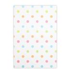 Thickened cowhide, playful and colorful flower packaging paper