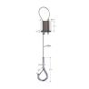 Buy cheap Zinc Alloy Cobra Head 1.8mm SS Wire Rope Picture Art Painting Hanging Kit YW-860476 from wholesalers