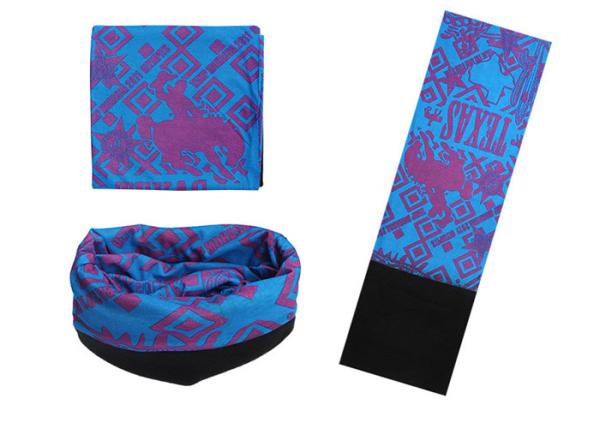 Buy cheap Brilliant Color Mit Fleece , Seamless Connect Ski Headwear Absorb Sweat from wholesalers