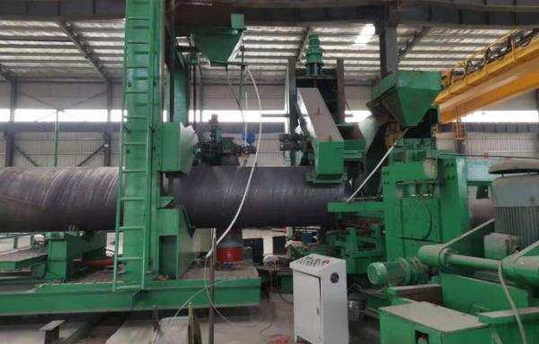 Buy cheap Diameter 508-2200mm Spiral Welded Pipe Mill Line With Hydraulic System from wholesalers