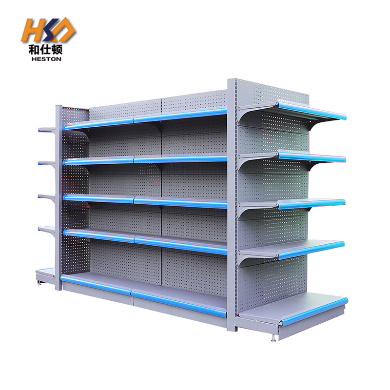 900mm 60kg 5 Shelf Heavy Duty Metal Storage Rack Single Sided For Retailed Shop OEM