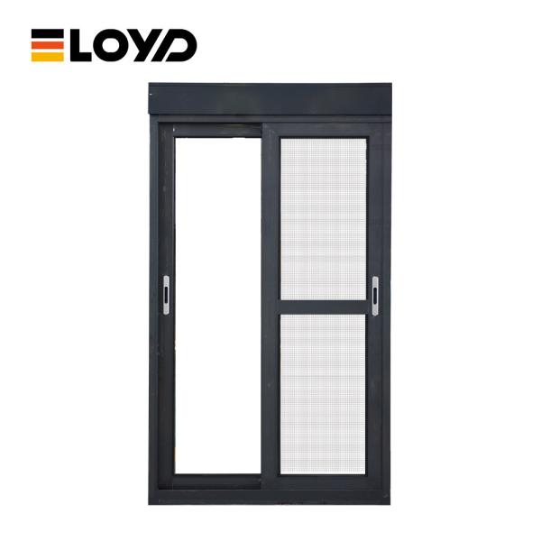 Buy cheap 2.0mm Coloured Aluminium Double Sliding Doors And Windows Waterproof from wholesalers