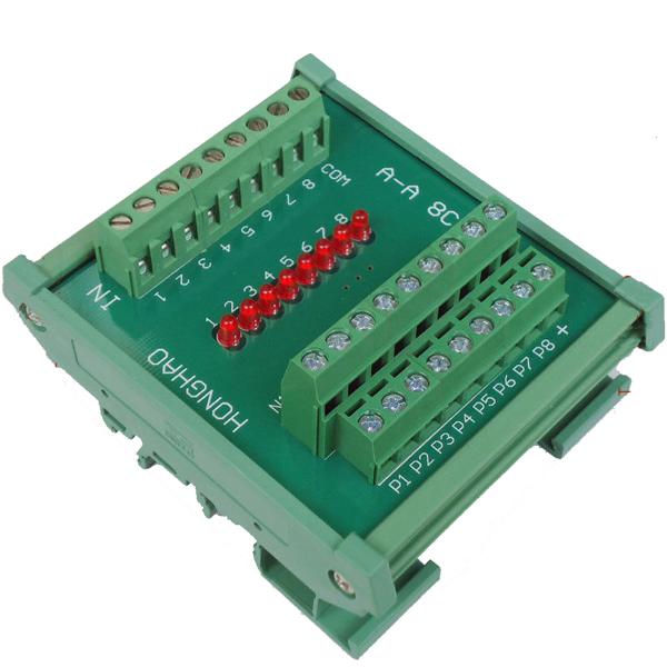 Buy cheap Logic Level Polarity Interchange Converter of NPN and PNP PLC Signal 8 Ways 5V or 24V from wholesalers
