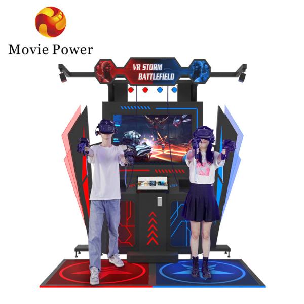 Buy cheap Infinity Battle VR Shooting Games Multiplayer 9d Shooter Simulator Gun Arcade Game For Commercial from wholesalers