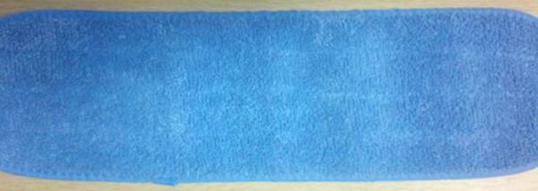 Buy cheap 13 * 47 Microfiber Wet Mop Pads Blue Twisted Round Pipe Sponge Floor Cleaning from wholesalers