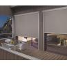 Buy cheap Windproof Outdoor Window Roller Blinds Remote Control AM45 Motor Zip Track from wholesalers