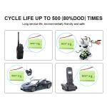 3.6v Nickel Rechargeable Battery 600mah 700mah 800mah Nimh Aaa Battery Pack