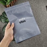 Buy cheap Custom Frosted Texture PVC Plastic Zipper Bag for T-Shirt Shoes Clothing product