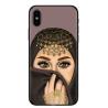 Buy cheap Lightweight Designer Cell Phone Cases Black Islamic Hijab Girls Gift Anti Shock from wholesalers