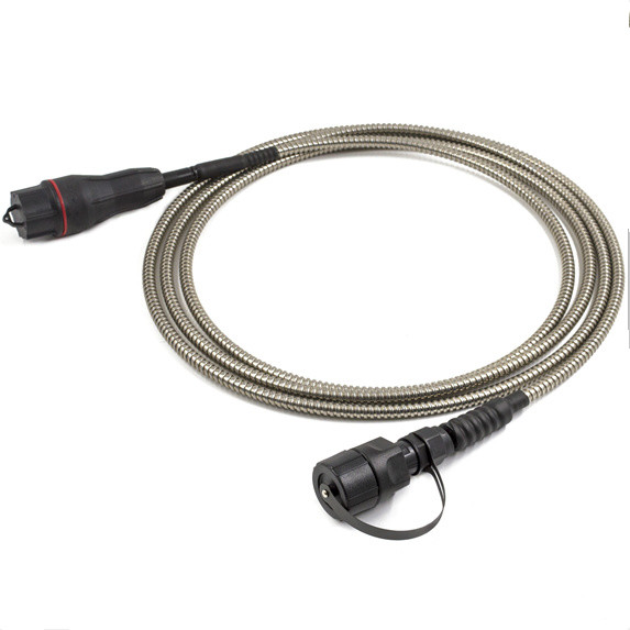 CNLINKO YM24 LC Connector 5G Base Station BBU RRU CPRI Optical Fiber Cable IP67 Waterproof
