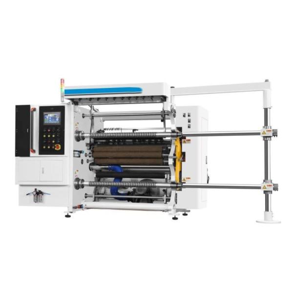 Buy cheap PRY-D1300 Plastic Film Paper Jumbo Roll Slitting And Rewinding Machine PLC Controlled High Speed from wholesalers