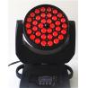 Buy cheap 36 * 15W RGBWYUV 6 In 1 LED Wash Moving Head Lamp Waterproof IP20 Energy Saving from wholesalers