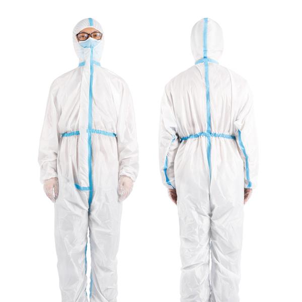 Buy cheap Clinical Plastic Disposable Chemical Suit XS-XXL Various Size Personal Care from wholesalers
