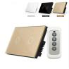 Buy cheap Smart Home Touch switch Crystal Glass Panel Us/Au Light Switch 2 Gang 1 Way Wall Smart Switch from wholesalers