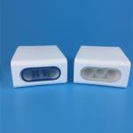 Length 115mm Ceramic Protective Sleeve For Elliptic Hole Quartz Flow Tube