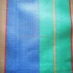 Woven PE Tarpaulin Stripes Waterproof Dust Proof Rainproof Sunlight Blocking