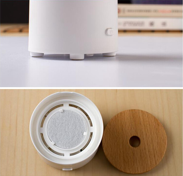 Mini Waterless Bamboo Fragrance Diffuser For Car