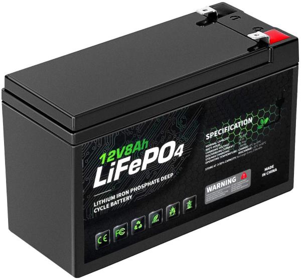 Buy cheap 8AH 12 Volt Rechargeable Lithium Ion Battery Deep Cycle NCM BMS from wholesalers