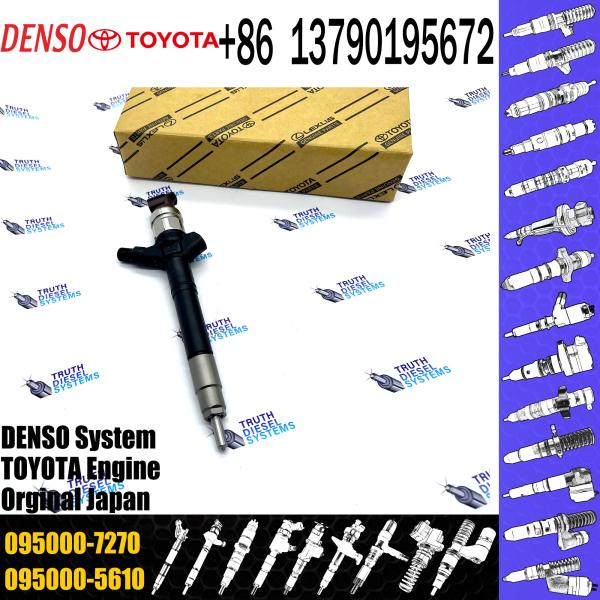 Buy cheap Diesel Common Rail Fuel Injector 095000-7640 095000-7630 095000-7280 095000-7270 For TOYO-TA 23670-0R170 23670-09290 from wholesalers