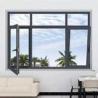 Buy cheap 100mm Aluminum Frame Casement Windows 1.4mm Sliding from wholesalers