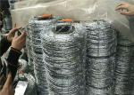 itary 50kg Concertina Razor Barbed Wire 20g Zinc Coated