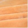 Buy cheap Solid Orange Single Side Shu Velveteen Fabric 150gsm Short Plush For Pillowslip Sofa Cover from wholesalers