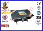 Europe Style Coffee Table Arcade Machine 60 In 1 Game Board Stainless Steel Legs