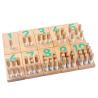 Buy cheap Digital 8cm Jigsaw Wooden Number Blocks Toys Baby Educational Toys from wholesalers