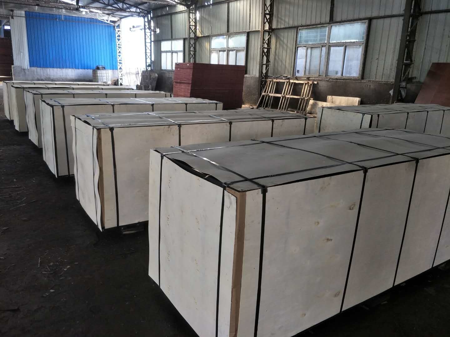 Chinese factory direct sale E1 12mm Anti Slip Hardwood Film Faced Plywood For Construction