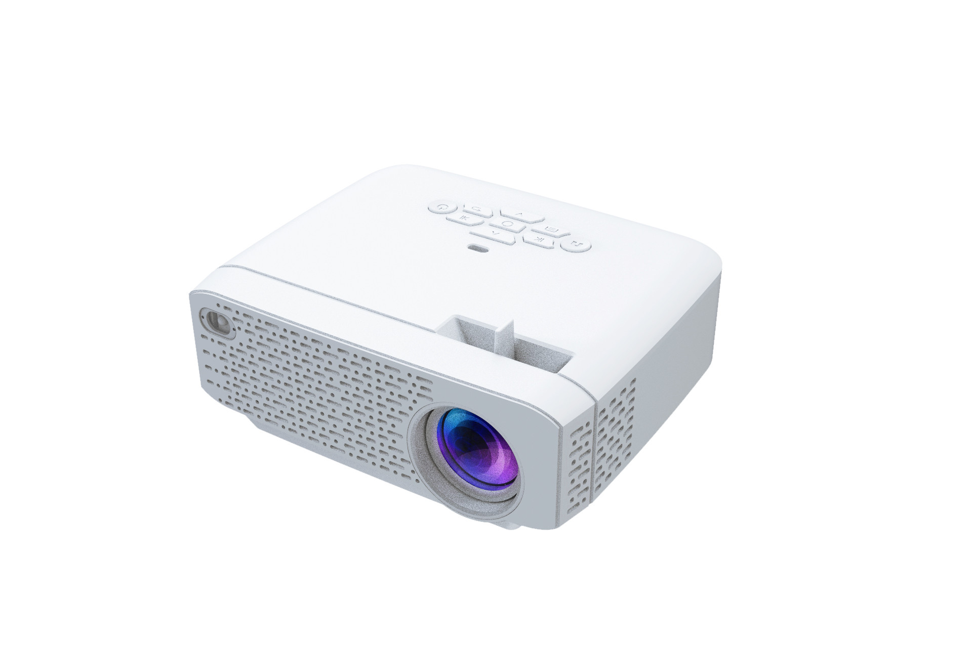 3000 Lumens 640x360P LED Android WiFi Smart Projector