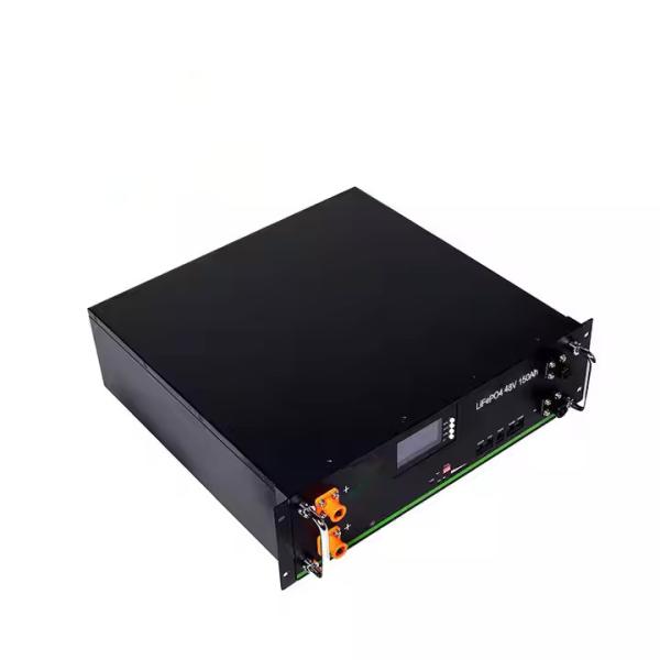 Buy cheap 48V 150Ah Rack Mounted Type LiFePo4 Battery Rechargeable Battery Pack IP55 from wholesalers