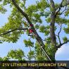 Buy cheap 8 Inch Long Pole Chainsaw High Reach Cordless Battery Pruning Saw from wholesalers