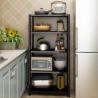 Buy cheap Five Tier Steel Kitchen Basket Rack from wholesalers