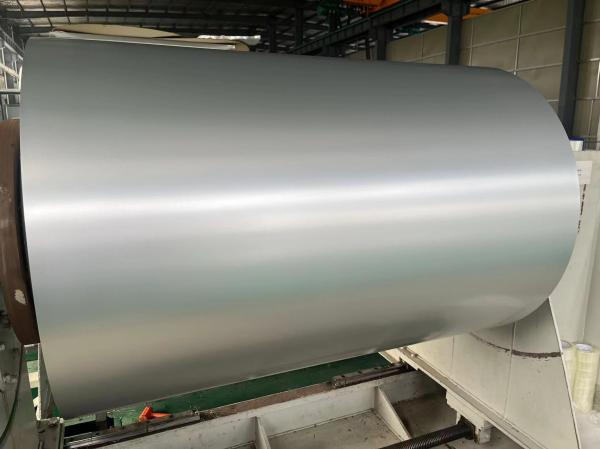 Buy cheap Alloy 8011 H14 Silver Color Coated Aluminum Sheet 0.23mm Thick Food Grade Pre-painted Aluminum Coil For Wine Caps Making from wholesalers