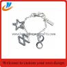 Buy cheap Zinc alloy Fashion Jewelry metal Bracelet with Diamond for custom from wholesalers