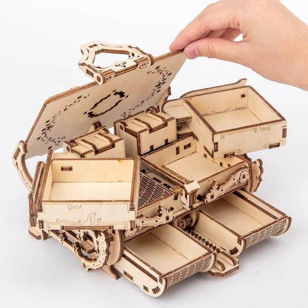 Buy cheap Personality 3.94in Mechanical Wooden Puzzles Wooden Mechanical 3d Puzzles from wholesalers