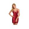 Buy cheap V Neck Ice Silk Lingerie Sexy Women Pajamas Satin Sleeveless Pullover Style from wholesalers