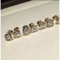 Buy cheap C Three circle ring earrings18K white gold, 18K yellow gold, 18K rose gold, product