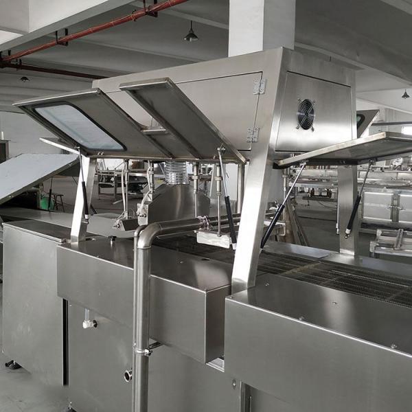 Quality Industrial 400mm Belt Width Chocolate Enrobing Machine For Wafers / Wafer Rolls for sale