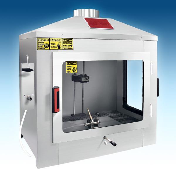 Buy cheap SIT DIN Standard Flammability Test Apparatus Combustible Materials Edge Ignition from wholesalers