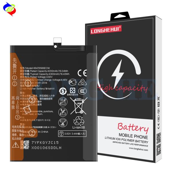Buy cheap 4.4V 4300mAh Li-Polymer Batteries HB476586ECW for HUAWEI Honor X10 5G Play 4 5G TEL-AN00 TNNH-AN00 from wholesalers