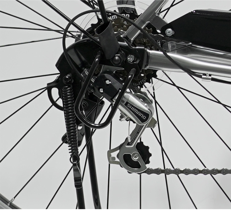 Customized 26 Inch Urban City Bicycles Shimano Bike Womens Ergonomically Designed