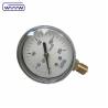 Buy cheap 63mm stainless steel case bottom mbar kpa bellows pressure gauge from wholesalers
