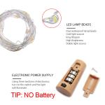 String led Wine Bottle with Cork 20 LED Bottle Lights Battery Cork for Party